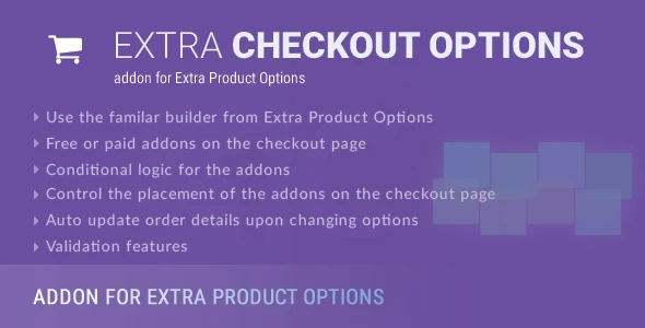 Extra Checkout Options – addon for Extra Product Options plugin